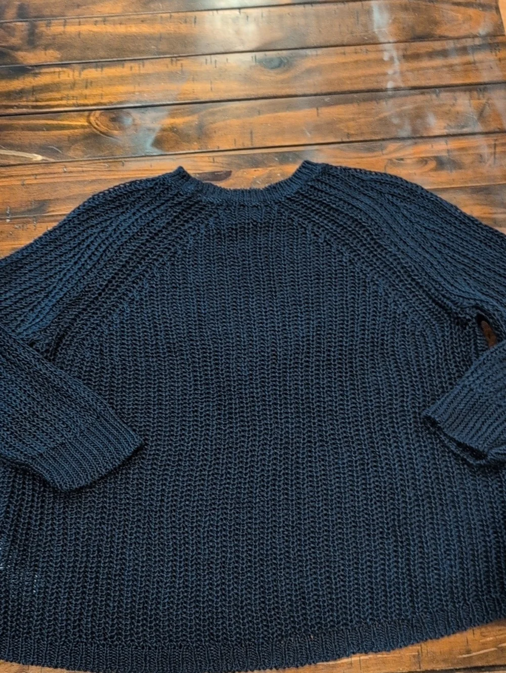 J. Crew Linen Beach Sweater